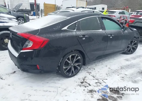 2020 Honda Civic Sport from USA, damaged, VIN 2HGFC2F86LH535118